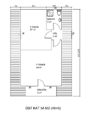 132 m2 lik Çift Katlı Yapı Tıklayın