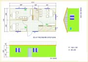 52 m2 lik Ofis Prefabrik Yapı Tıklayın