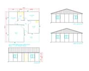 79 m2 lik Tek Katlı Prefabrik Yapı
