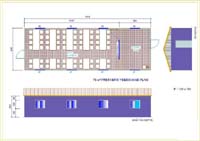 78 m2 lik Yemekhane Prefabrik Yapı